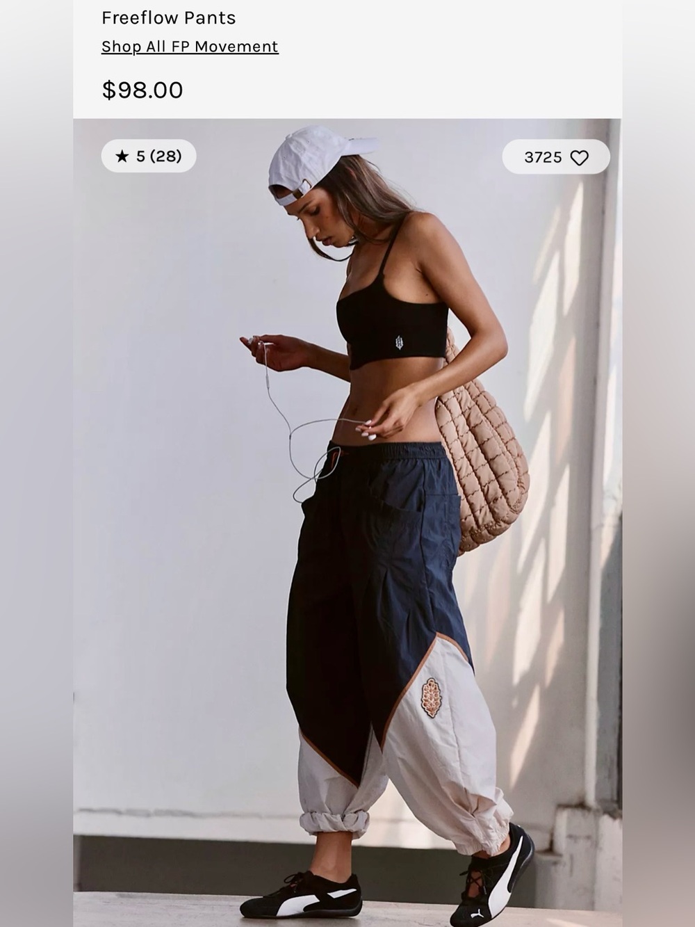 NWT FP Movement by Free People Freeflow Pants Deep Mulberry Mauve Combo